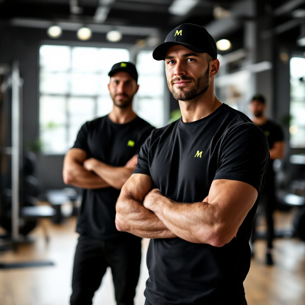 Fitness team wearing custom AffirmGear apparel