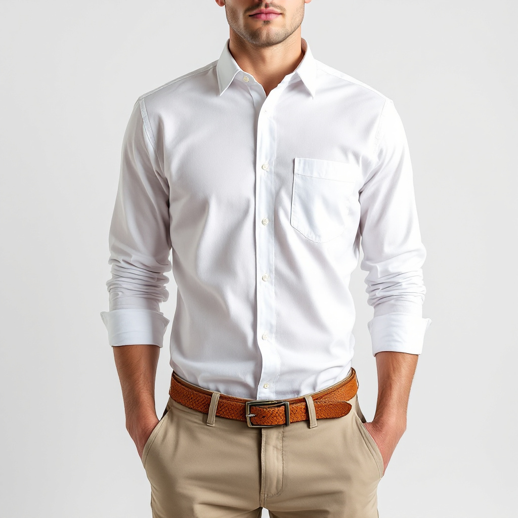 The Button-Up Shirt, custom designed