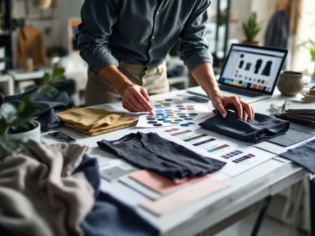 The AffirmGear design team at work in the studio