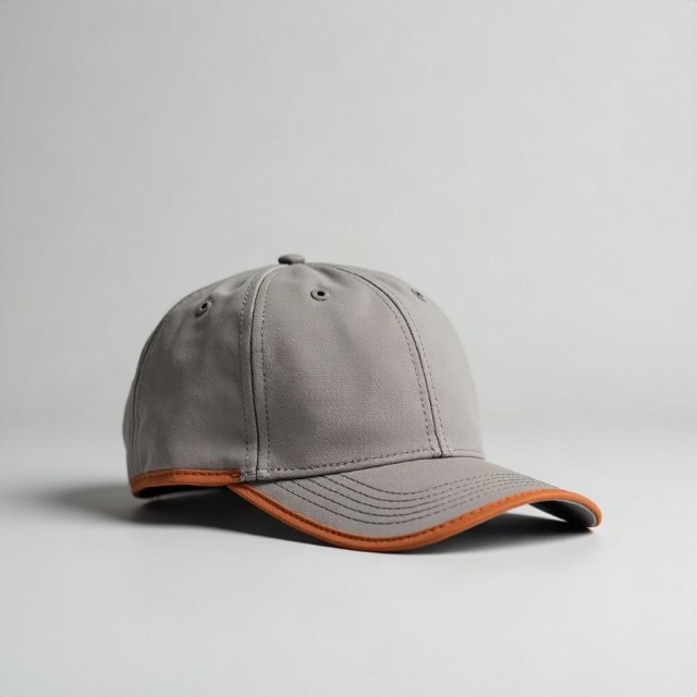 Hollis & Vale stone cap with a terracotta brim edge